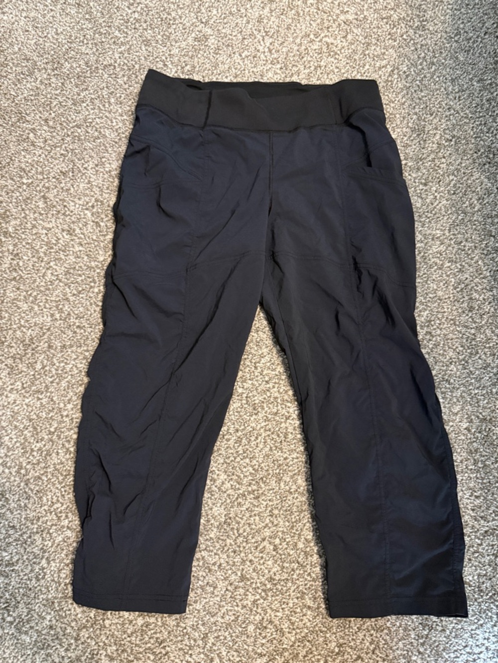 Prana Black Capris - Women's Active Cropped Pants